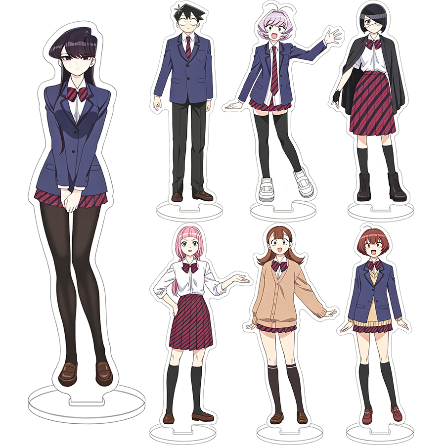 Figma Stand Set - 16CM Anime Komi Can't Communicate Figur