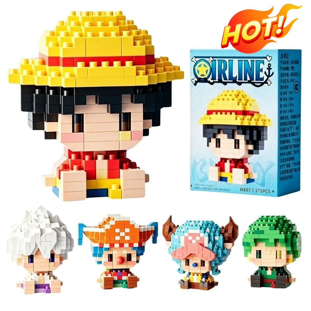 Building Block Mini - One PIECE Sonnengott Nika Luffy Micro-Baustein