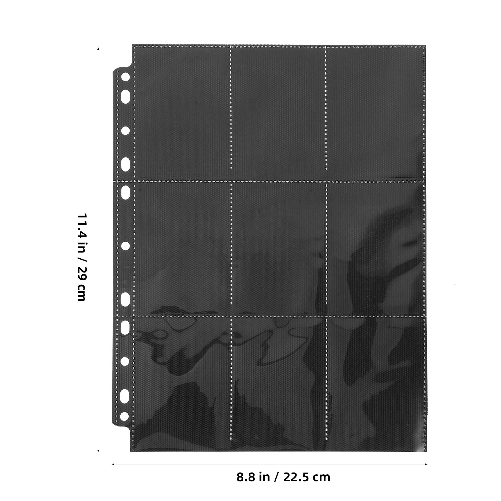 10 Blatt Klare PVC-Doppelseiti – Trading Card Binder Bewertung und Preis