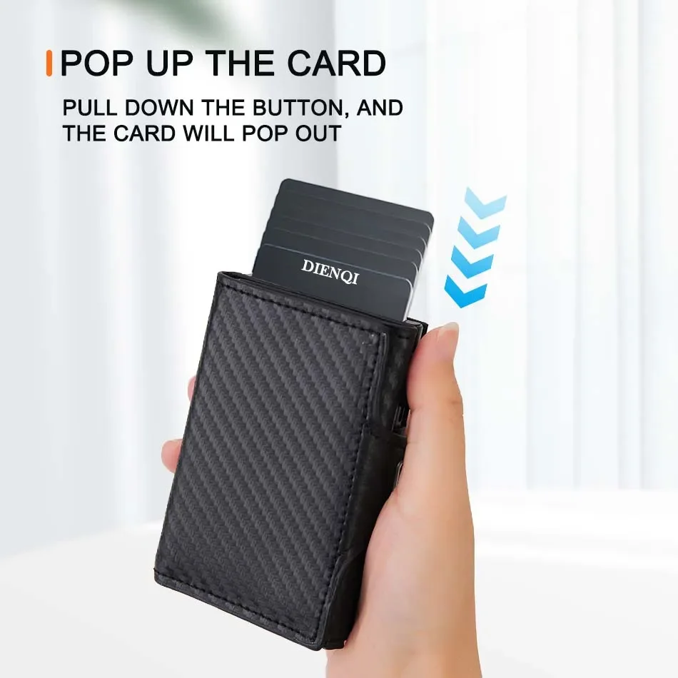 RFID-blockierende Pop-Up-Geldb – Card Top Loader Bewertung und Preis