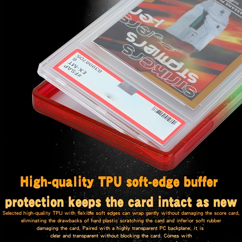 Gradient Glitter TPU Schutzhül – Graded Card Display Bewertung und Preis